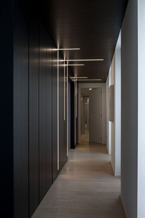 Spectrum Architecture, درج السلم, Blitz Design, Corridor Design, Vintage Industrial Lighting, Corridor Lighting, Ceiling Design Modern, Foyer Design, Ceiling Light Design