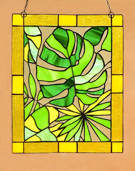 Plant Suncatcher, Window Wall Hanging, Hummingbird Suncatcher, Hanging Stained Glass, Wall Hanging Lights, Spring Window, Tiffany Stained Glass, Stained Glass Decor, Stained Glass Window Hanging