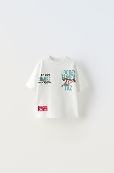 ZARA KIDS 1-6 Years SS24 Looney Tunes sports tshirt :: Behance Zara Portugal, Kids Tshirt, Denim Dungarees, Kids Rain, Rene Magritte, Jean Vest, Cardigan Sweater Jacket, Shirt Blouses Tops, Zara Kids