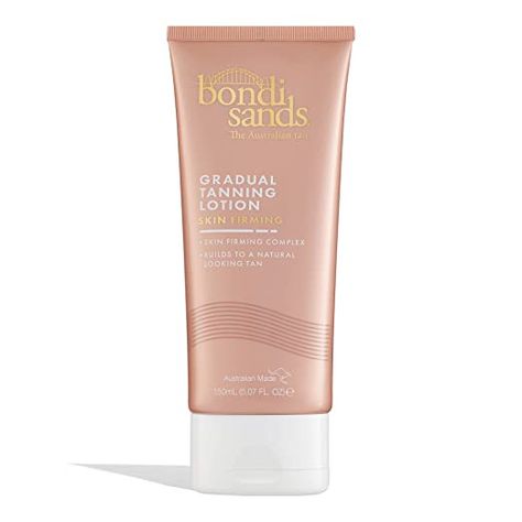 Amazon.com: Bondi Sands Skin Firming Gradual Tanning Lotion | Skin-Firming Complex Builds to a Natural-Looking Tan for Tight, Glowing Skin | 150 mL, 5.07 Fl. Oz. : Beauty & Personal Care Skin Firming Lotion, Gradual Tanning Lotion, Firming Lotion, Bondi Sands, Tighten Skin, Gradual Tan, Skin Lotion, Tanning Lotion, I Love Makeup