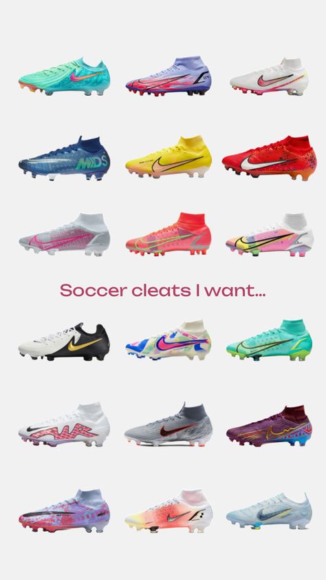 Custom Football Cleats, Pink Soccer Cleats, Womens Soccer Cleats, Soccer Poses, Cool Football Boots, Best Soccer Cleats, Soccer Essentials, Best Soccer Shoes, Soccer Things