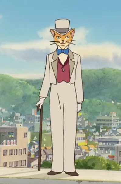 Baron Von Gikkingen, The Baron Studio Ghibli, Baron Studio Ghibli, Baron The Cat Returns, Baron Humbert Von Gikkingen, The Cat Returns Baron, Cats Return, Japanese Buildings, The Cat Returns