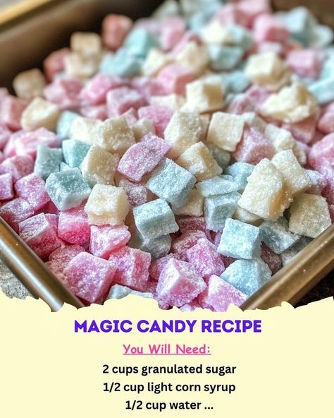 Magic Candy Recipe, Anise Hard Candy Recipe, Crystal Candy Recipe, Recipe For Divinity Candy, Old Fashioned Divinity Candy, Lorann Hard Candy Recipe, Millionaire Candy Recipe, Silky Gem Candy Recipe, Hardtack Candy Recipe