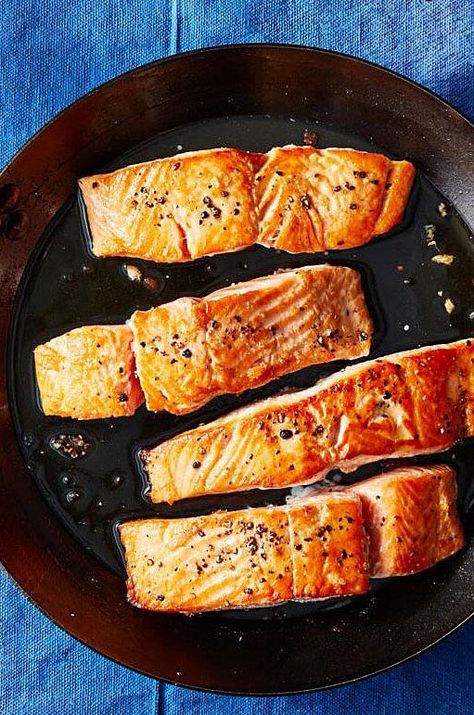 Best Way To Cook Salmon On Stove, How Long To Cook Salmon On Stove, Best Way To Cook Salmon Fillet, Salmon On The Stove Top, Salmon Cooked On Stove, Salmon Recipes On Stove Top, Salmon Recipes Stove Top Grill Pan, How To Cook Salmon With Skin On, Ways To Cook Salmon On The Stove