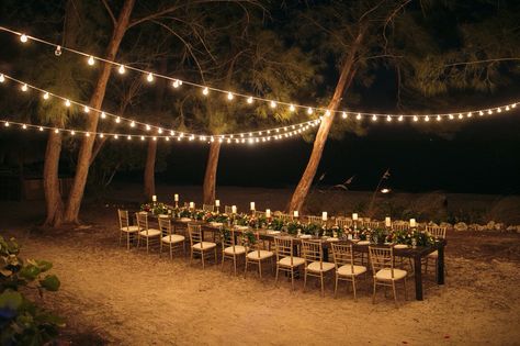 Private beach dinner Beach Dinner Parties, Wedding Photo Editing, Beach Dinner, Key West Wedding, Wedding Romantic, Beach Wedding Inspiration, West Wedding, Dinner Decoration, Artistic Wedding