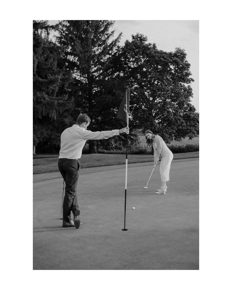 golf engagement session, golf photos, golfing couple, toronto photographer, Engagement Shoot Golf Course, Golf Family Photoshoot, Golf Course Engagement Photos, Golf Engagement Photos, Golf Couple, Wedding Announcement Ideas, Golf Photoshoot, Golf Course Wedding Photos, Couples Golfing