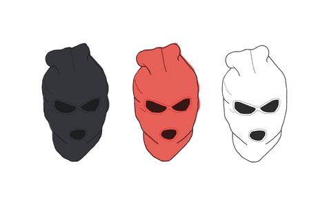 Tap for some awesome products at Shire Fire!! SALES for daysss at 40% OFF or more! Plus, FREE Shipping wherever you are! Balaclava Drawing, Ski Mask Cartoon, Gangster Wallpaper, Mask Cartoon, Mask Aesthetic, Mask Drawing, Tattoo Desings, Masks Art, Ski Mask