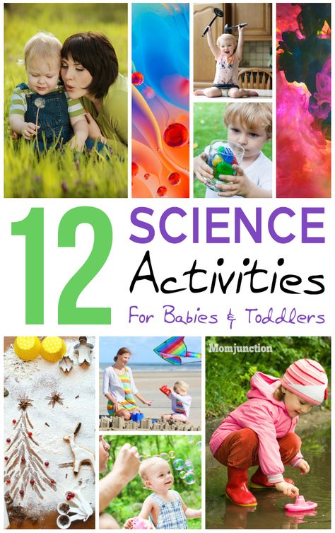 Top 12 Fascinating Science Activities For Your Babies & #Toddlers Science Activities For Toddlers, Childcare Ideas, Science For Toddlers, Science Week, Science Experiments For Preschoolers, Science Themes, Activities For Toddlers, Preschool Science, Tot School