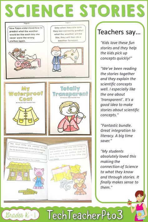 These Science Stories are the perfect science activity for early years students. Each story unpacks a difficult piece of science vocabulary and explains it in a way that makes sense to primary school students. Each story comes with a matching workbook that students can use to work through the English language concepts. #science #activities #teacherspayteachers #vocabulary #englishlangaugearts Elementary Special Education Activities, Language Concepts, Science Stories, Science Vocabulary, Primary Science, Middle School Lessons, Science Lesson, Science Activity, Teacher Products