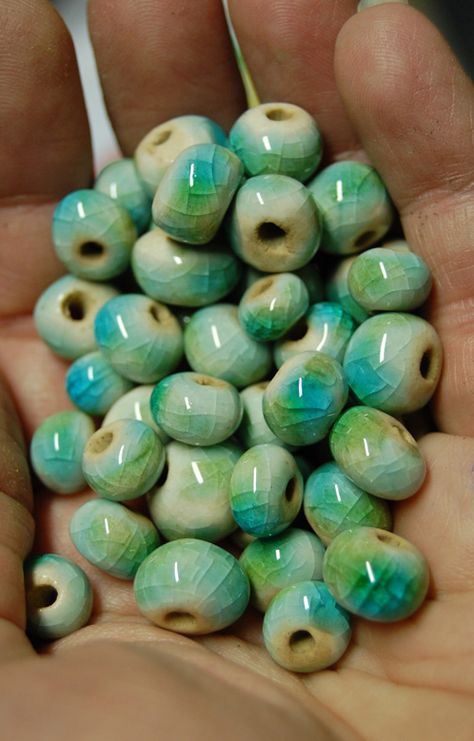 Ceramic Beads Handmade, Mysterious Mermaids, Ceramic Handbuilding, Clay Beads Diy, Ceramic Board, Pottery Beads, Ceramic Bead Jewelry, Ceramic Jewellery, Pottery Handbuilding