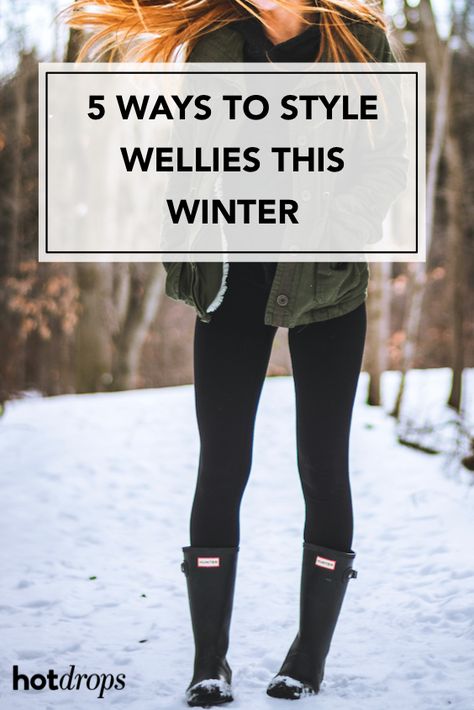 Wellie Boots Outfit, Black Wellies Outfit, Wellingtons Boots Women, Outfits With Wellies, Short Wellies Outfit, Welly Outfits, Wellington Outfit, Wellington Boots Outfit, Boots For Petite Women