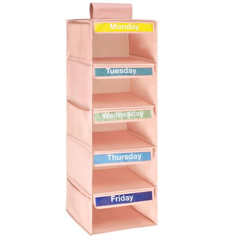 PRICES MAY VARY. Title: DoveeDosa Weekly Clothes Organizer for Kids-Day of The Week Clothes Organizer for Kids-Kids Daily Clothes Organizer-Monday Friday Clothes Organizer-Kids Closet Organizer-Days of The Week, Light Pink…. Product Type: Categories > Storage & Organization > Clothing & Closet Storage > Mounted Closet Systems School Supply Storage At Home, Toddler Clothing Organization, Kids School Clothes Organization, Weekly Clothes Organizer, Outfit Organizer, School Clothes Organization, Small Closet Storage, School Supply Storage, Kids Clothes Organization