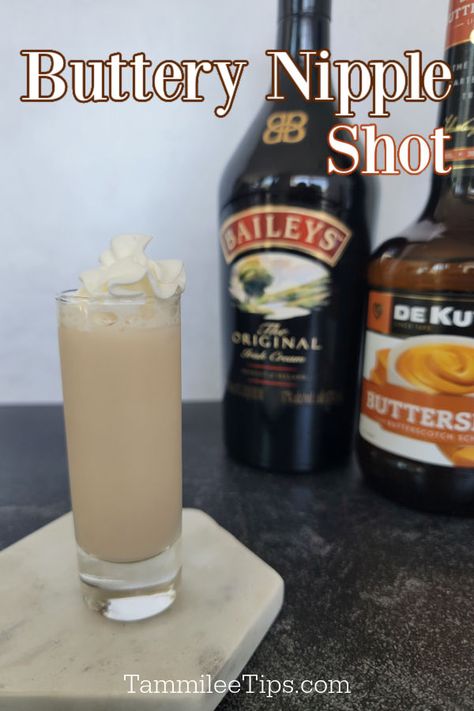 Buttershots Recipes Schnapps, Baileys And Butterscotch Recipes Drinks, Rumchata And Butterscotch Schnapps, Butter Ripple Schnapps Drinks, Shots With Butterscotch Schnapps, Butter Ripple Schnapps Shots, Butterscotch Snapps Cocktails, Drinks Made With Baileys, Drinks With Butterscotch Liquor