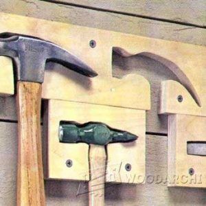 DIY Tools and Storage – Nancy L T Hamilton Hammer Rack, Hammer Storage, French Cleat Ideas, Workshop Organisation, Cleat Storage, French Cleat Storage, French Cleat System, Tool Storage Ideas, Wood Shop Ideas