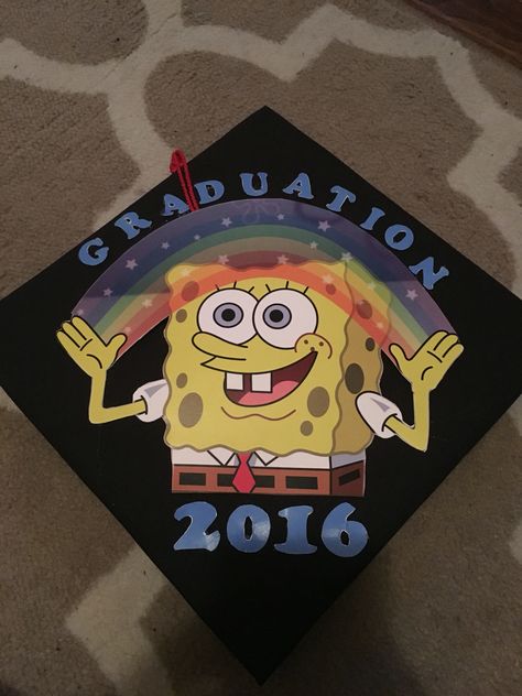 Like what you see⁉ Follow me on Pinterest ✨: @joyceejoseph Funny Graduation Caps, Creative Graduation Caps, College Grad Cap Ideas, Grad Cap Decorated, Graduation Cap Decoration Diy, High School Graduation Cap, College Graduation Cap Decoration, Grad Hat, Grad Cap Designs