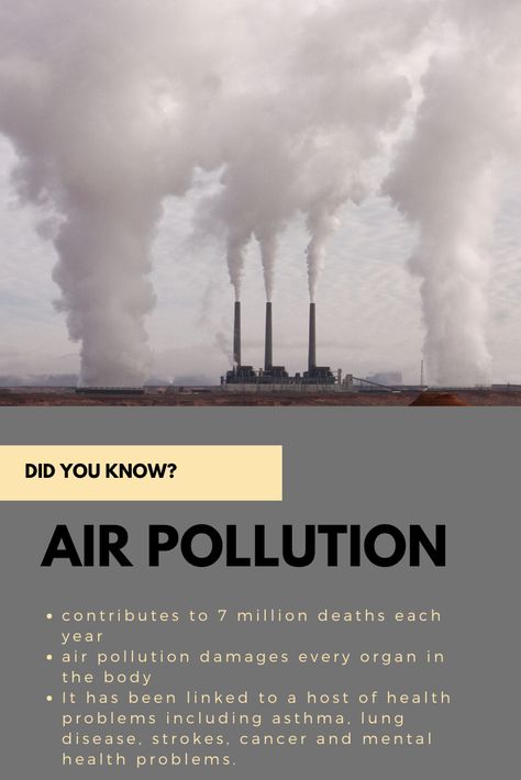 Air pollution is not a joke. Every year 7 million people die because of this.   We need to take a step back and look to see what damage we are doing, not only to the planet but to ourselves. Types Of Pollution Poster, Air Pollution Images, Pollution Pictures, What Is Air Pollution, Air Pollution Facts, Air Pollution Infographic, Causes Of Noise Pollution, Causes Of Air Pollution, Before The Flood