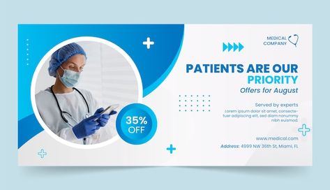 Free vector hospital healthcare service ... | Free Vector #Freepik #freevector #healthcare-banner #medical-template #health-banner #health-template Facebook Template, Urgent Care Clinic, Nike Clothes Mens, Facebook Templates, Facebook Banner, Logo Psd, Technology Icon, Urgent Care, Sale Banner