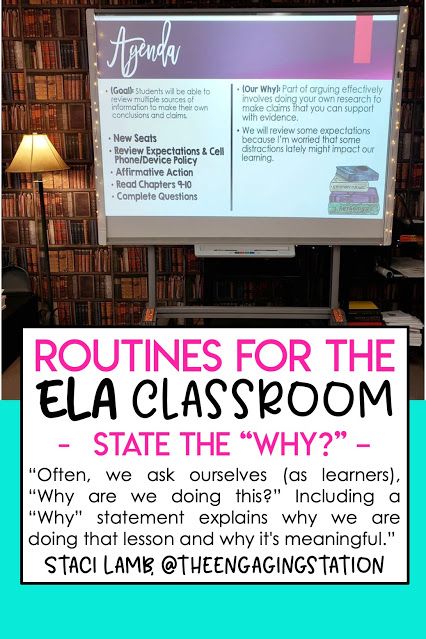 High School Ell Activities, Teaching College English, Secondary Classroom Organization, 7th Grade Ela Classroom Setup, 6th Grade Ela Classroom, Classroom Secondary, Ela Classroom Decor, High School Ela Classroom, Routines And Procedures