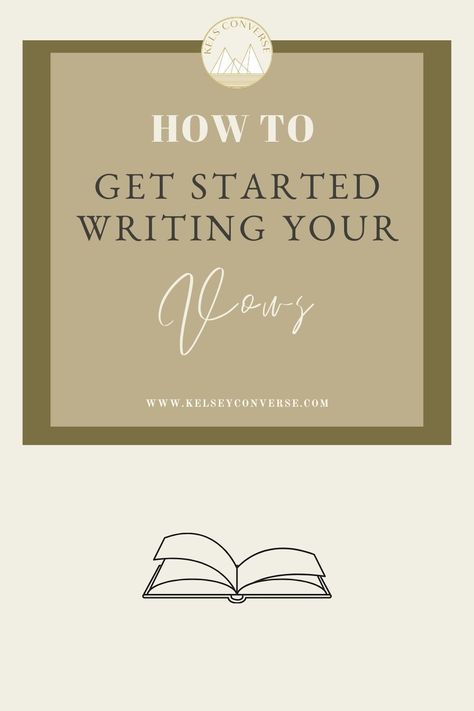 Personal wedding vows are a great way to make your ceremony more unique and special. But they can be hard to write. Here's some tips of how to write amazing wedding vows. How To Start Vows, How To Write Vows To Wife, Vow Writing Template, Vow Outline, How To Write Vows To Husband Template, Vow Template Writing Your Own, How To Write Your Own Wedding Vows, How To Write Vows, How To Write Wedding Vows