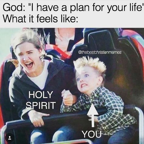 The Holy Spirit's got me! #myredeemedlife #reflectionsoftheredeemed Lds Memes, Church Memes, Church Humor, Catholic Memes, Jesus Memes, Bible Humor, Christian Jokes, Christian Humor, Christian Memes