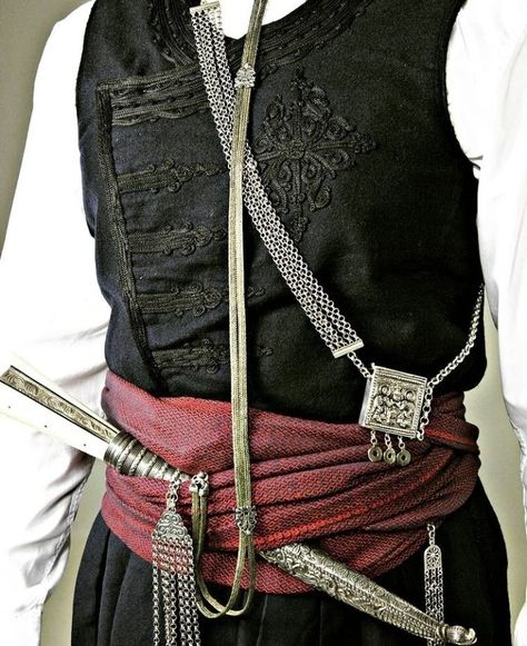 Ancient Mens Clothing, Greek Fashion Men, Greek Traditional Dress Men, Slavic Mens Clothing, Turkish Traditional Clothing Male, Russian Traditional Clothing Male, Ottoman Male Clothing, Greek Outfit, Medieval Eastern Europe Clothing