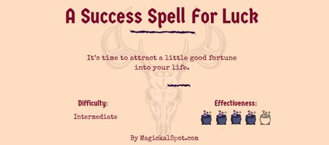 7 Free Spells for Success [For School, Exams, Job, Career & More] Spell For Luck, Spells For Success, Success School, Magic Numbers, Affirmations Confidence, Reach Goals, Prosperity Spell, Good Luck Spells, Exam Success