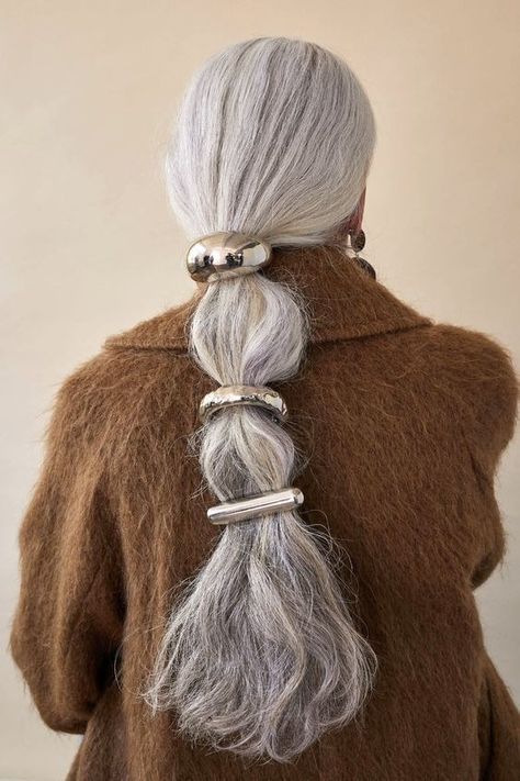 Dragonfly Lifestyle French Barrette, French Braid, Grey Hair, Hair Looks, Hair Inspo, Hair Inspiration, Hair Hair, Hair Makeup, Natural Hair Styles