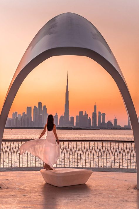 Looking for the most beautiful Instagrammable places in Dubai? Check out this guide to find the best photography spots in Dubai with their exact locations! #dubai #middleeast #instagrammable #photography #shewandersabroad | Burj Khalifa | Burj al Arab | Dubai Miracle Garden | Dubai Instagram spot | Dubai photography locations | Best places to take photos in Dubai | Dubai photography guide | Most beautiful places in Dubai | Top things to do in Dubai | Best places to visit in Dubai | Dubai outfits Dubai Instagram Pictures, Places In Dubai, Dubai Instagram, Dubai Photoshoot, Dubai Photography, Dubai Houses, Dubai Architecture, Khalifa Dubai, Dubai Holidays