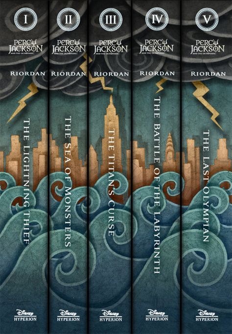 "Putting the PJO covers in one massive mural of epicness. And yes, even the spines go together!" The Last Olympian, Lightning Thief, Box Set Books, The Olympians, The Lightning Thief, Harry Potter Fanfiction, Kane Chronicles, The Lightning, The Heroes Of Olympus