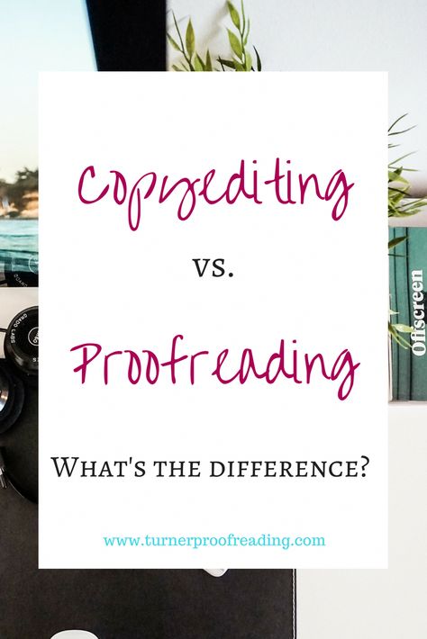 Not sure if you need a copy editor or proofreader? Aren't they the same thing? Nope! Let me explain the difference and help you make the right choice. #freelanceeditor Proof Reading, Writer Jobs, Copy Editor, Copy Editing, Freelance Writing Jobs, Glitz And Glamour, Career Choices, Money Ideas, Freelance Writer