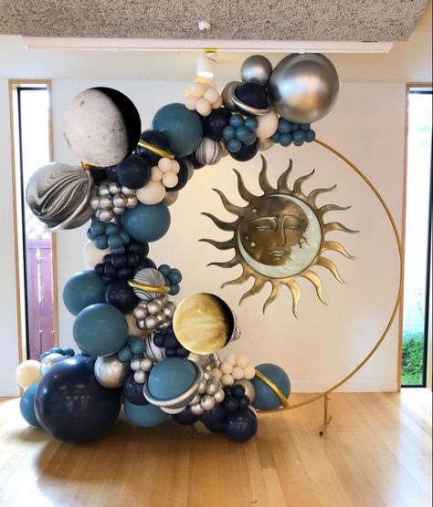 Sun And Moon Decorations Party, Sun And Moon Birthday Party Theme, Moon And Sun Birthday Party, Sun And Moon Birthday Party, Moon And Sun Party, Sun And Moon Party Decorations, Moon Birthday Decorations, Sun And Moon Party, Virgo Party Decorations