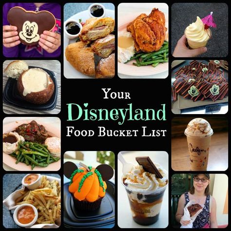 Best Food At Disneyland, Food At Disneyland, Best Disneyland Food, Disneyland Snacks, Food Bucket List, Disneyland Restaurants, Disneyland Ca, California Bucket List, Disneyland Secrets