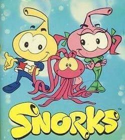 Vintage old cartoon  -  SNORKS. Loved watching them especially when they WASHED their car underwater 1980s Childhood, Old School Cartoons, School Cartoon, Morning Cartoon, Snorkels, Cartoon Photo, 90s Cartoons, Saturday Morning Cartoons, 80s Cartoons