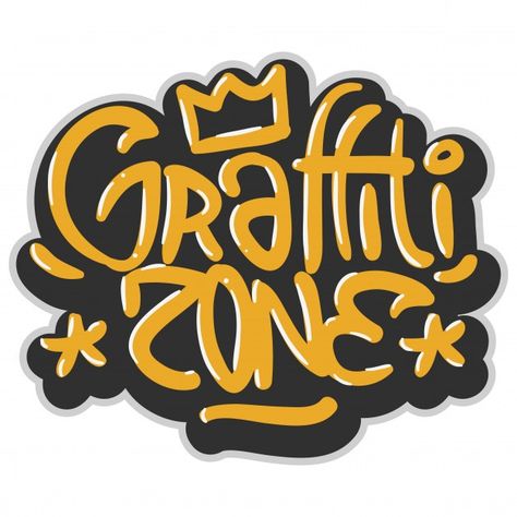 Hip hop related tag graffiti influenced ... | Premium Vector #Freepik #vector #label #template #crown #quote Hiphop Logo, Hiphop Graffiti, Custom Type, Graffiti Logo, Sign Logo, Graffiti Tagging, Spray Paint Art, Great Logos, Graffiti Lettering