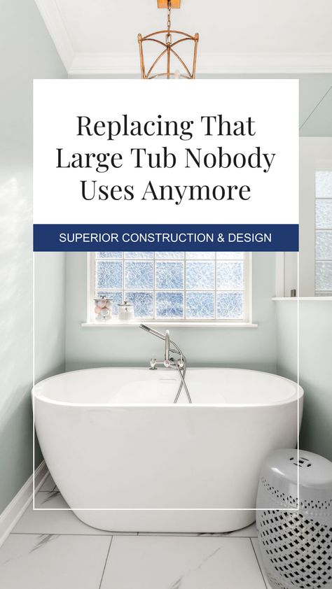 These days, we’re ripping out bathtubs left and right. Y’all know the ones… they’re built into a platform, may or may not have jets, and likely haven’t been used since the early 2000s. Oh, you have one, too? I thought you might. And believe me, I can relate. If your bathtub makes you cringe as much as mine did, this blog post will walk you through how to decide if you'll replace your tub. Bathtub Replacement Ideas, Bathtub Before And After, Tub In Corner Of Bathroom, Update 90s Jacuzzi Tub, Garden Tub Replacement Ideas, Deep Soaking Tub Master Bath, Replacing Tub With Shower Ideas, Removing Garden Tub Master Bath, Bathtub Remodel On A Budget