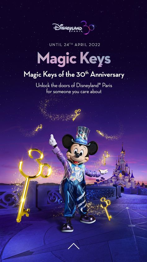 Magic Poster Design, Disneyland Paris 30th Anniversary, Disneyland Poster, Disney Box, Disney Anniversary, Enchanted Kingdom, Magic Rainbow, Paris Illustration, Disney Logo