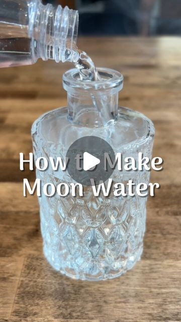 Make Moon Water, Making Moon Water, What To Do With Moon Water, How To Make Moon Water, Moon Water How To Make, Full Moon Water, Moon Personified, How To Make Moon Water Video, Strawberry Moon Water