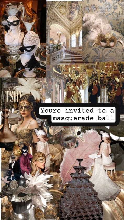 Enchanted Masquerade Ball, Masquerade Mood Board, Masquerade Ball Aesthetic, Moody Wedding Ideas, Prom Masquerade, Dark And Moody Wedding, Masquerade Ball Party, Masquerade Prom, Prom Themes