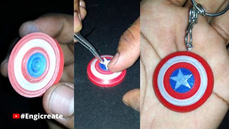 This pin is showing that how I turn some papers into beautiful Avenger keychain,
Trash to treasure. Paper Keychain, How To Make Keychains, Make Keychains, Craft Video, Colour Paper, Paper Craft Videos, Scratch Paper, Captain America Shield, Youtube Link