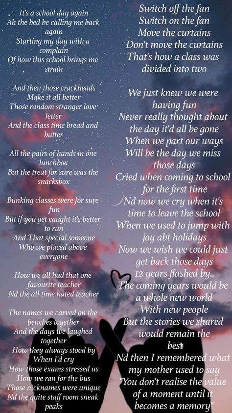 It's school ending season.. Who all gonna miss school days?😭✋ Last School Day Quotes Feelings, Missing School Days Memories Caption, School Memories Poem, Last Day School Captions, Missing College Days Quotes, School Ending Quotes, Last Day Of School Quotes Memories, Missing School Days Memories, School Life Ending Quotes