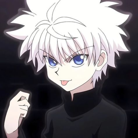 Guy Icon, Hunterxhunter Killua, Hxh Characters, Best Anime Drawings, Killua Zoldyck, Recent Anime, Real Anime, Dark Anime Guys, Hunter Anime