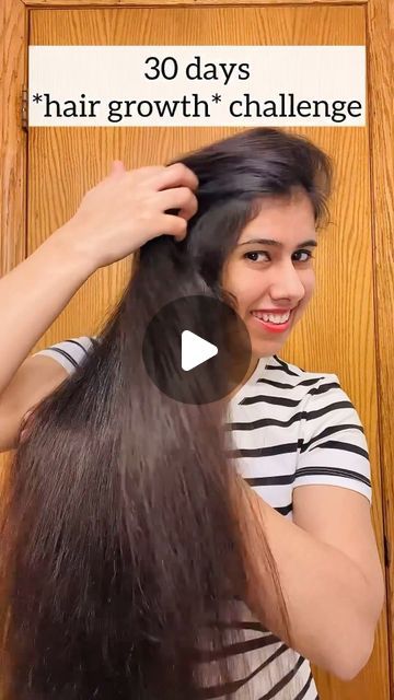 How To Get Hair To Grow Faster, Long Hair Growing Tips, Hair Growth And Thickening, Hair Growth Tips Faster, How To Grow Hair Faster, Thicken Hair Naturally, Thicken Hair, Magical Hair, Hair Growth Challenge