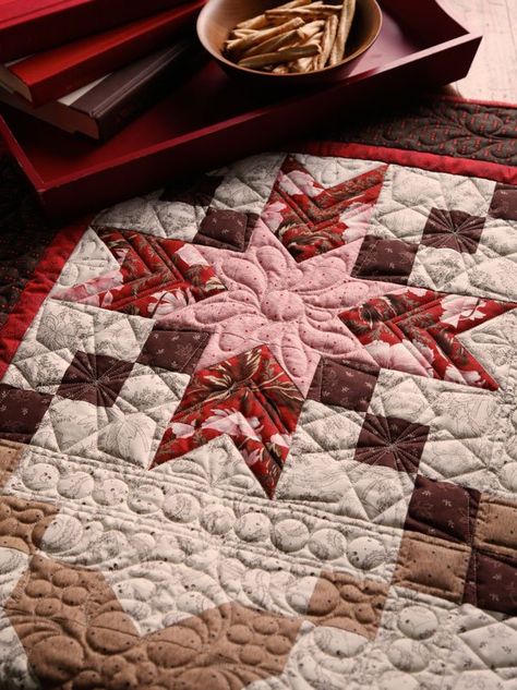 Stunning Star-Crossed Quilt All People Quilt, American Patchwork And Quilting, Feather Quilt, Bright Quilts, Cross Quilt, Handi Quilter, Quilt Patchwork, Machine Quilting Designs, Hanging Fabric