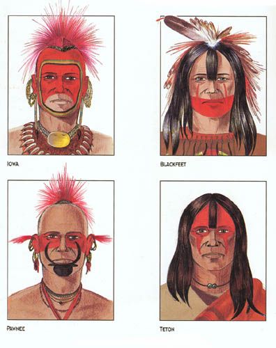 Sioux War Paint Indian Face Paints, Native American Face Paint, Indian Symbols, Native American Horses, Native American Tattoos, Native American Warrior, Native American Images, Native American Men, American Men