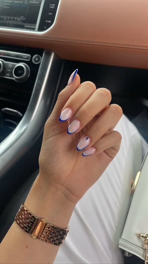 2023 summer greece nails Summer Italy Nails 2024, Greece Inspo Nails, Townhouse Nails, Short Greece Nails, Summer Greece Nails, Greece Summer Nails, Marbella Nails, Greek Summer Nails, Greece Themed Nails