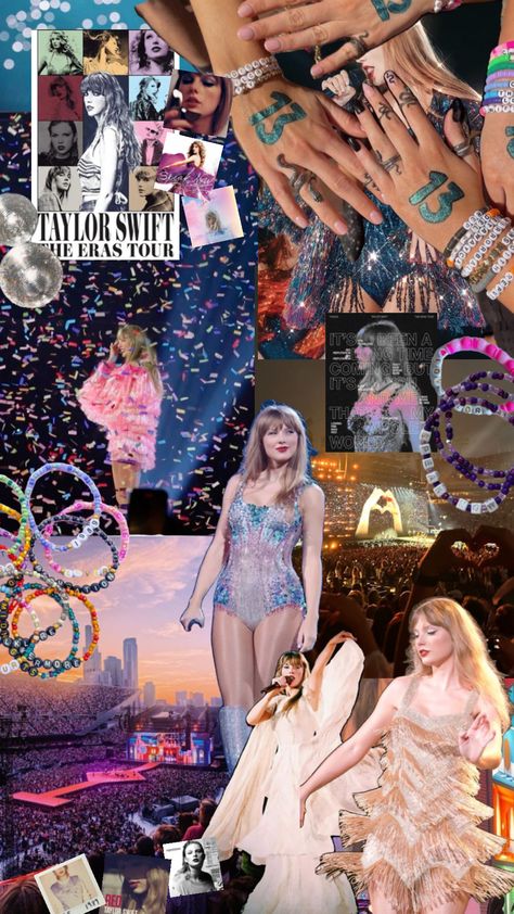 Taylor Swift Eras Tour Collage, Eras Tour Collage, Aesthetic Era, Eras Tour Taylor Swift, Eras Tour Taylor, Taylor Swift Cute, All About Taylor Swift, Red Taylor, Tour Posters