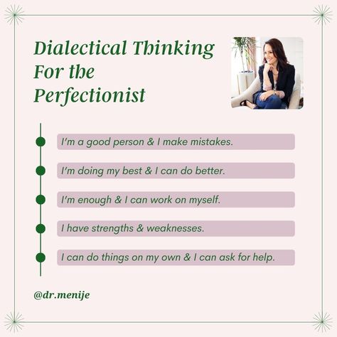 All Or Nothing Thinking, Counseling Techniques, Perfectionism Overcoming, Clinical Social Work, Mental Health Therapy, Mental Health Resources, Perfectionism, Low Self Esteem, Ask For Help