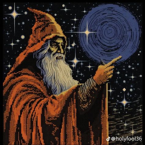 Wizard Profile Picture, Wizard Vibes, Vintage Wizard, 80s Wizard Art, Wizard Pictures, Vintage Wizard Art, Wizard Astethic, Wizardcore Aesthetic, Moon Wizard