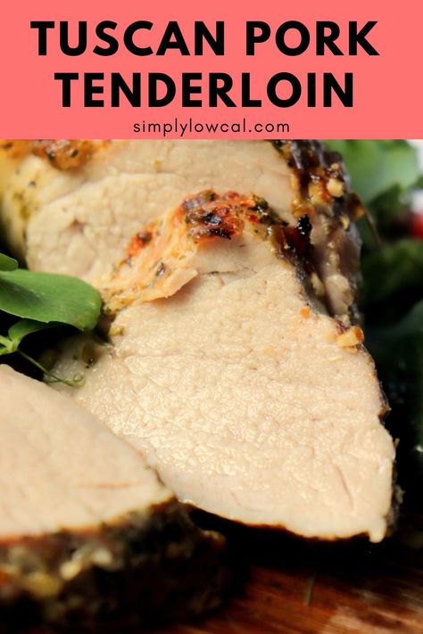 Tuscan Herb Pork Tenderloin, Tuscan Pork Loin, Tuscan Seasoning Recipe, Tuscan Pork Tenderloin, Herb De Provence Recipe, Tender Pork Loin, Pork Tenderloin Rub, Pork Tenderloin Marinade, Pork Tenderloin Medallions