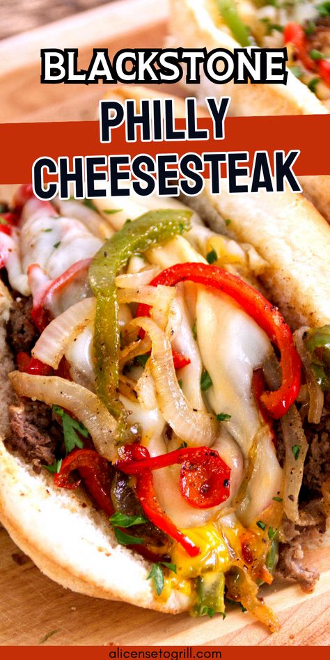 blackstone philly cheesesteak sandwich. Steakhouse Recipes, Philly Cheese Steak Recipe, Cheesesteak Recipe, Cheese Steak Sandwich, Hoagie Rolls, Tender Steak, Cheese Steak, Sliced Steak, Philly Cheese